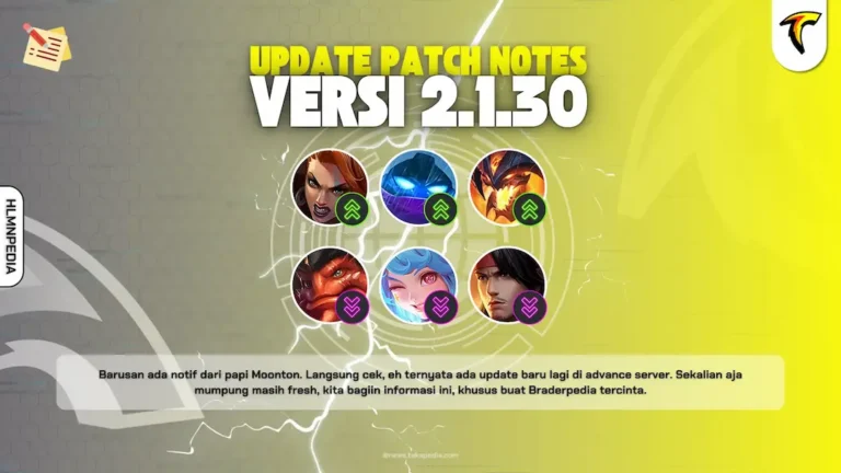 Patch Notes Terbaru 2026 Perubahan Gameplay dan Balance Update yang Wajib Diketahui Gamer